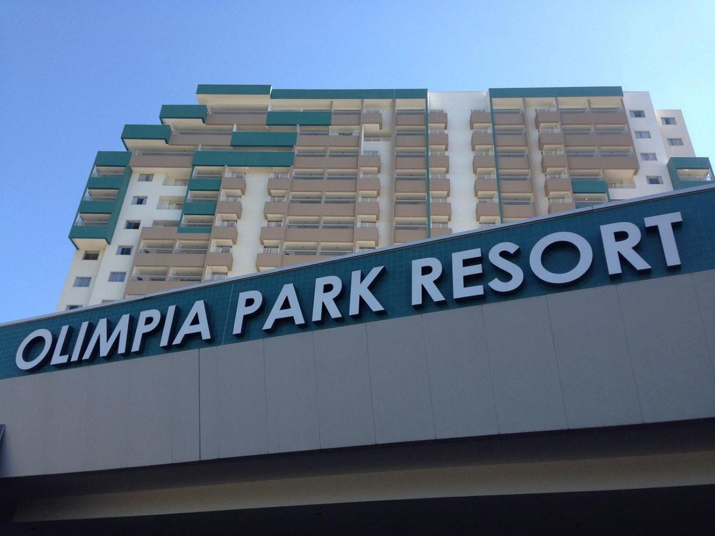 Olimpia Park Resort O Mais Divertido Resort Em Frente Ao Thermas Dos Laranjais - Pague Em Ate 12 Vezes Zewnętrze zdjęcie